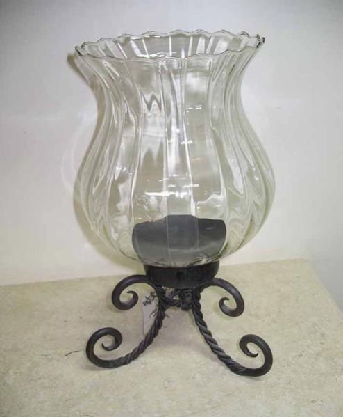 Iron Hurricane Lamp (IR7001CDL)