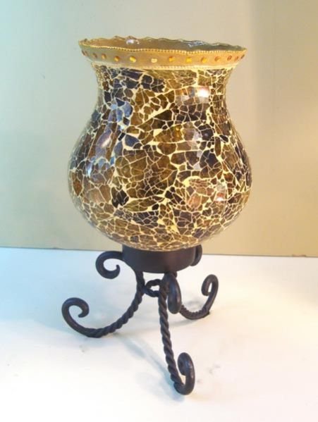 Iron Hurricane Lamp (IR7004CDL)