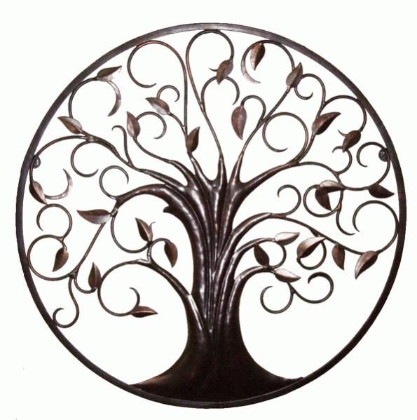 Iron Wall Hanging Tree (IR7002WD)
