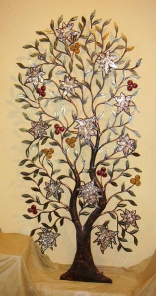 Iron Wall Hanging Tree (IR7005WD)