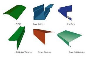 Color Coated Flashing