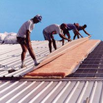 Roofing Sheet Erection