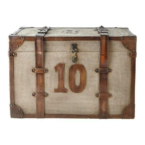 Leather Canvas Box 03