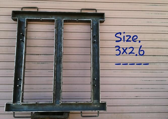 Iron Window Frame 07