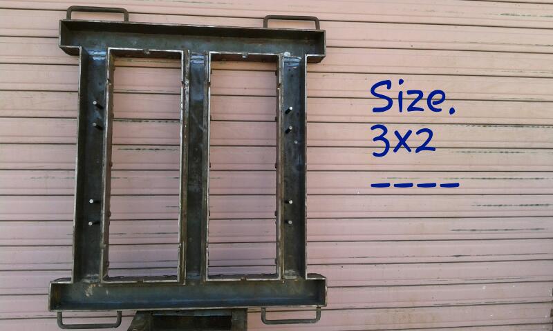 Iron Window Frame 08