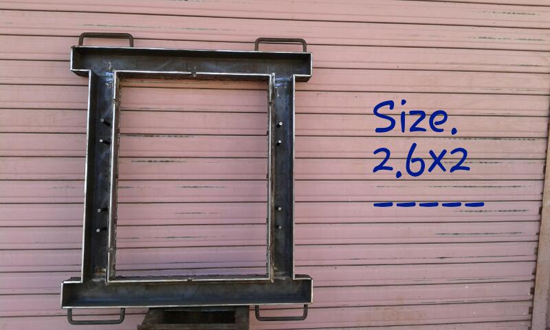 Iron Window Frame 09