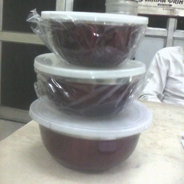 Stainless Steel Diamond Bowl 01