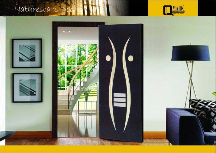 Q Mark Natural Wood Door 01