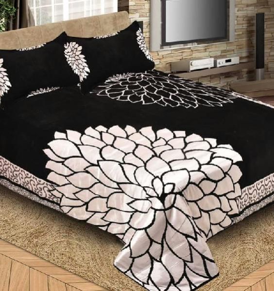 Wedding Black Bedsheet