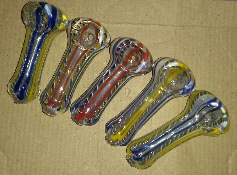 PP018-Glass Peanut Smoking Pipe