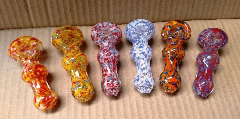 PP019-Glass Peanut Smoking Pipe