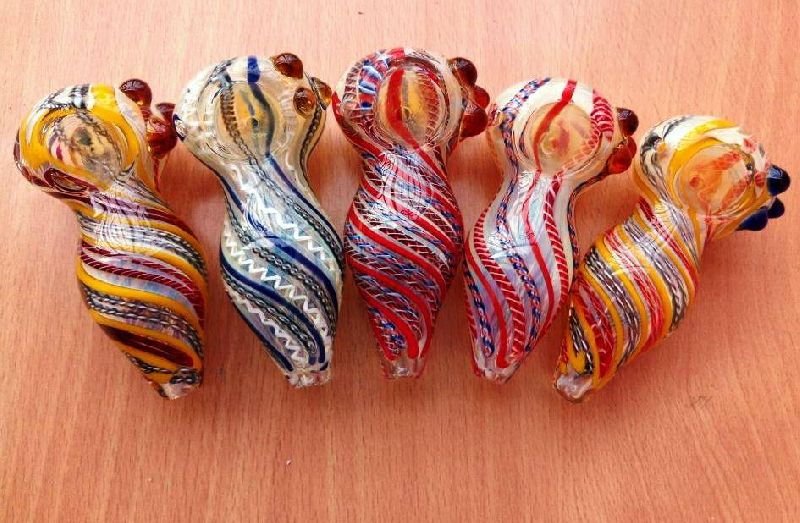 PP020-Glass Peanut Smoking Pipe