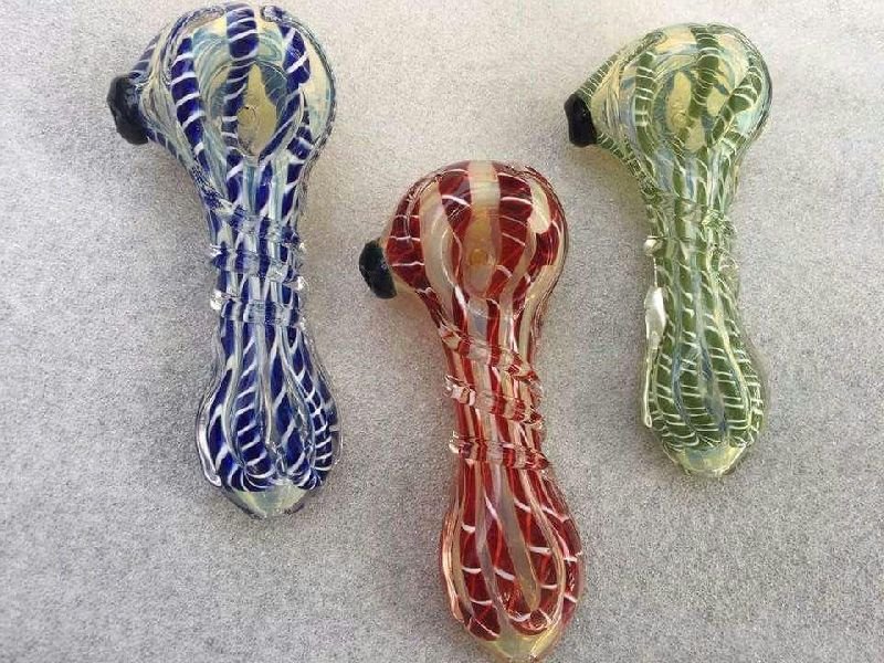 PP021-Glass Peanut Smoking Pipe
