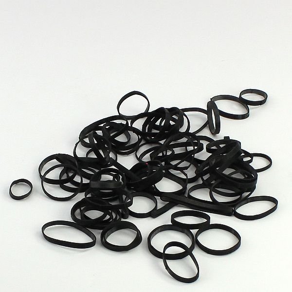 Black Rubber Bands