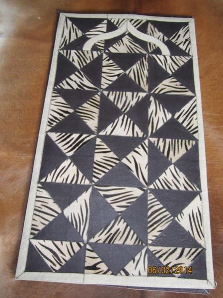 AM-786 Ja Nawaj Leather Hair On Carpet