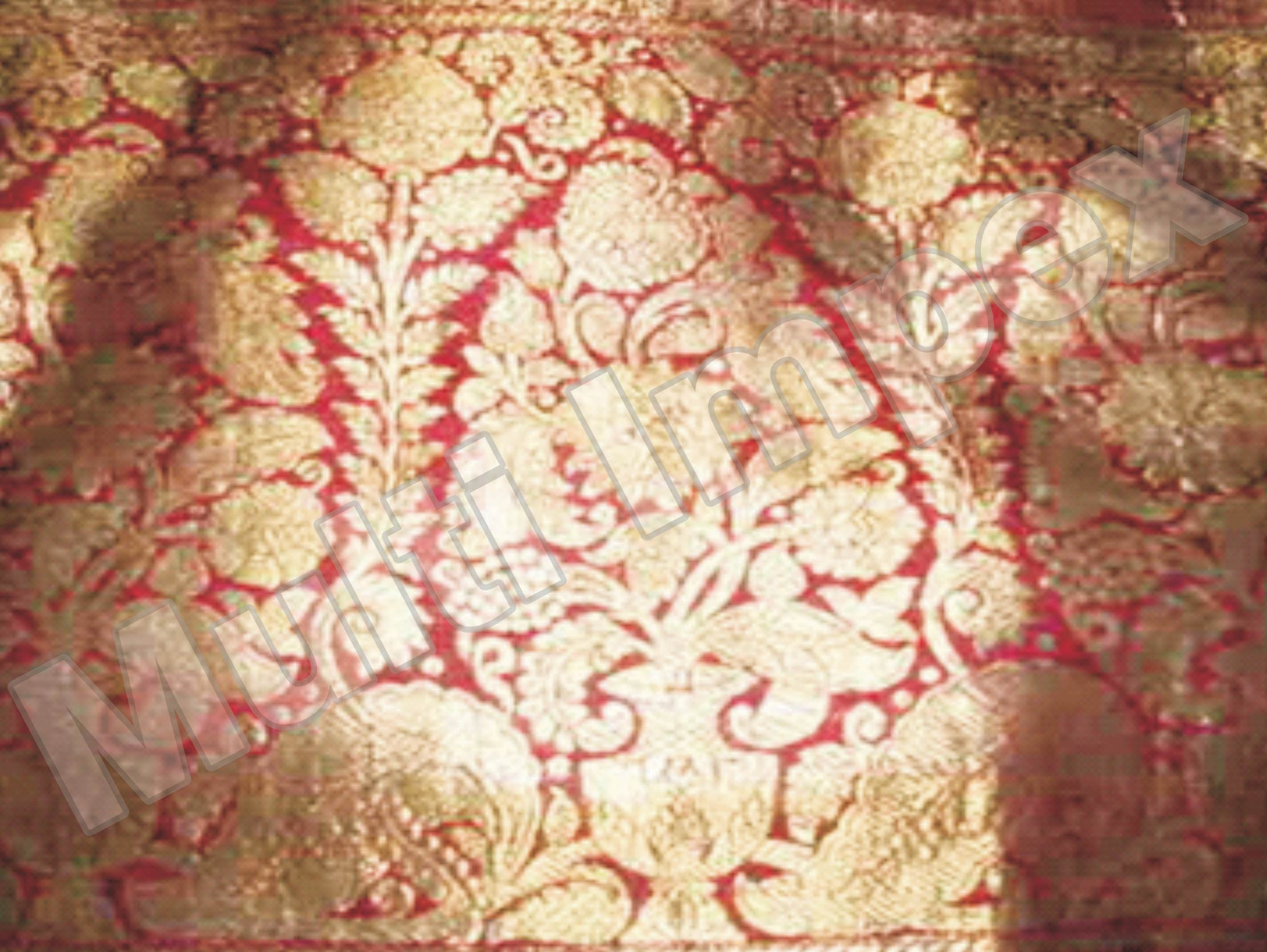Real Gold Silk Zari