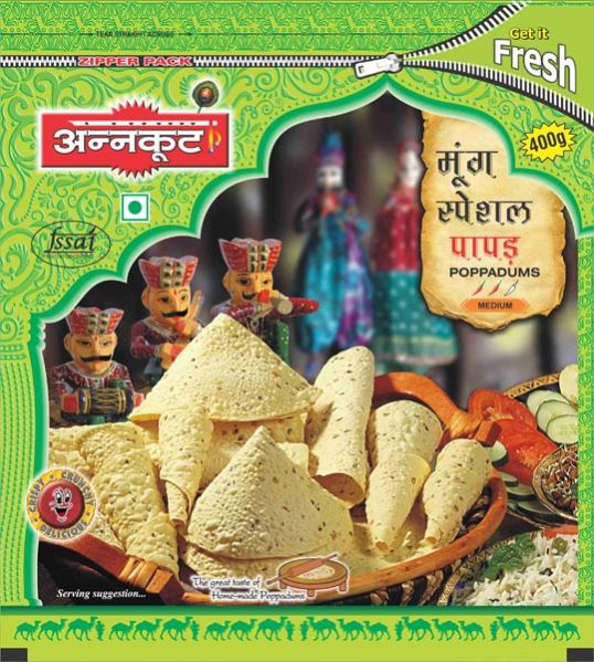 Annkoot Moong Special Papad