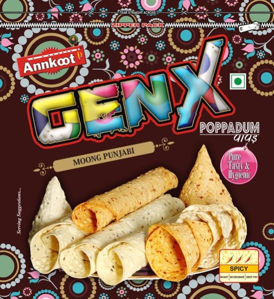 Gen-X Moong Punjabi Papad