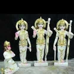 Marble Ram Darbar Statue 05