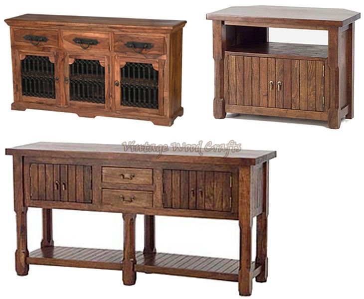Antique Wooden Sideboard