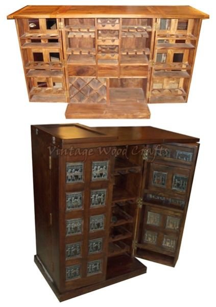 Wooden Bars with Blocks