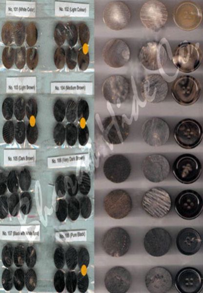 Buffalo Horn Buttons