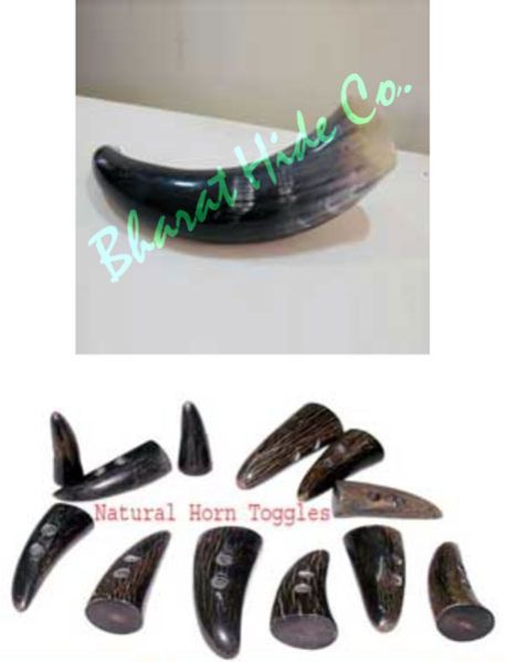 Buffalo Horn Toggle Buttons - 03