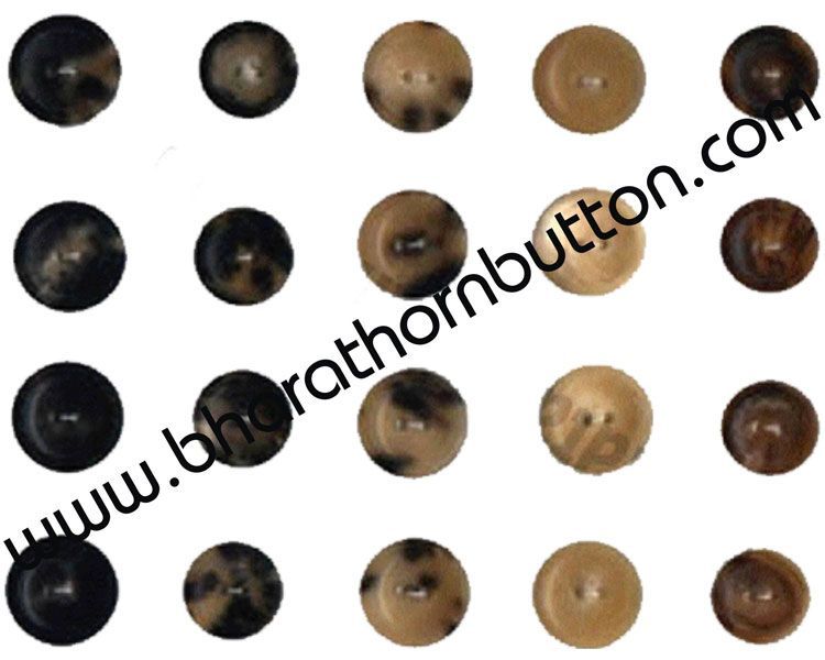 Finished Horn Buttons - 04