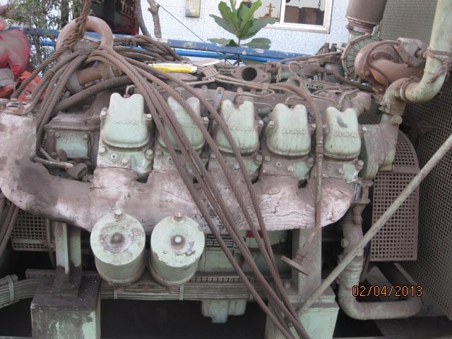 Marine Emergency Diesel Generator 03