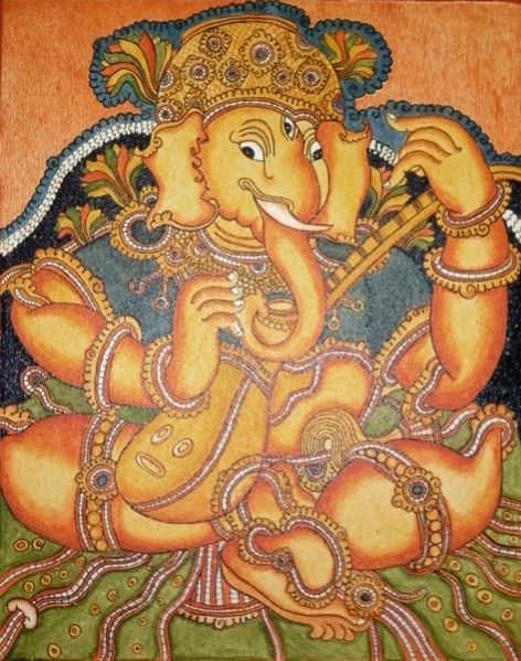 Guruvayoor Mural Paintings 02