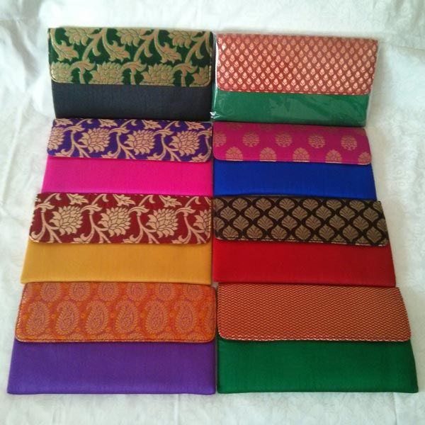 11 Clutch with brocade flap