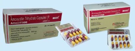 Amoxil 250 & 500 MG Capsules