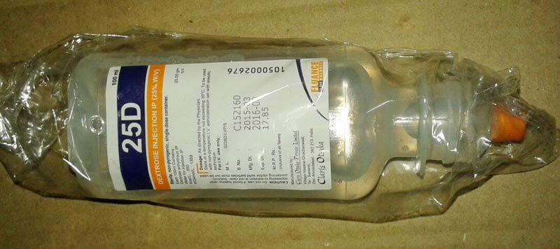 Dextrose Injection IP (25D)