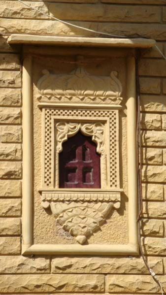 Single Frame Stone Window 02