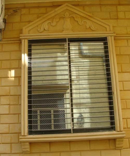 Single Frame Stone Window 06