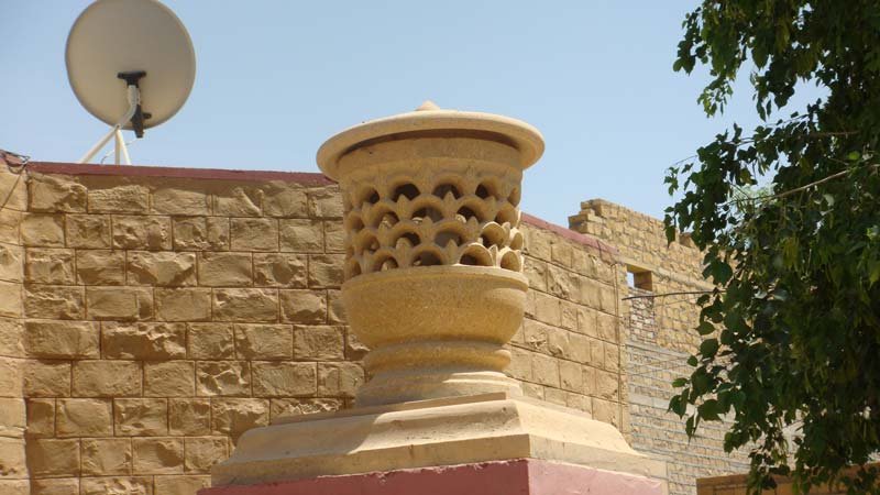 Stone Lamp Post 02