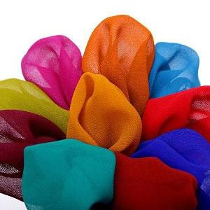 Plain Georgette Fabric 02