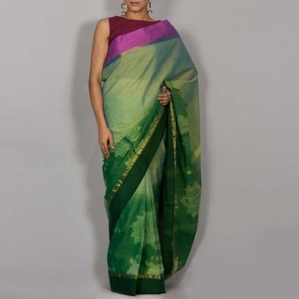 Cotton Shibori Saree 01