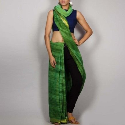 Cotton Shibori Saree 02