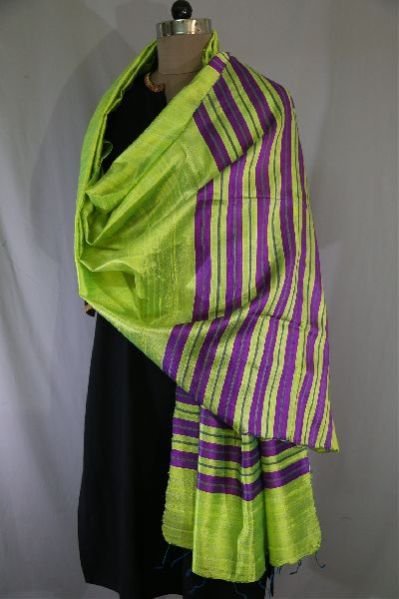 Dupion Silk Multi Color Dupattas 02