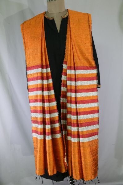 Dupion Silk Multi Color Dupattas 07