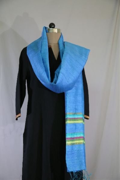 Dupion Silk Multi Color Dupattas 09