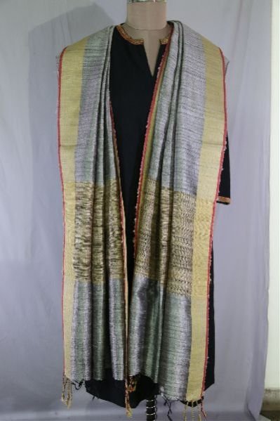 Dupion Silk Multi Color Dupattas 14