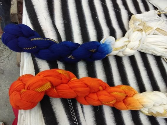 Customized Shibori Job Work 14