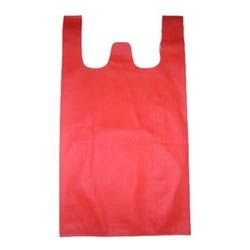 Red Non Woven W Cut Bag