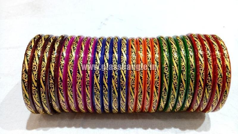 Plain Glass Bangle 06