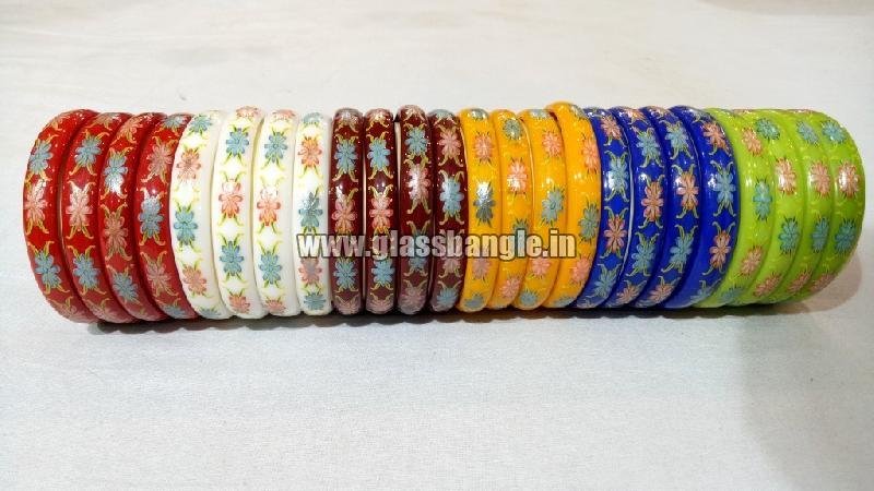Plain Glass Bangle 08