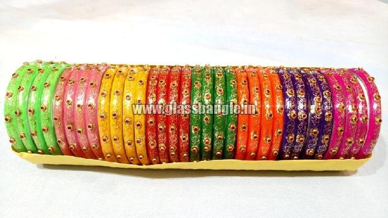 Plain Glass Bangle 09