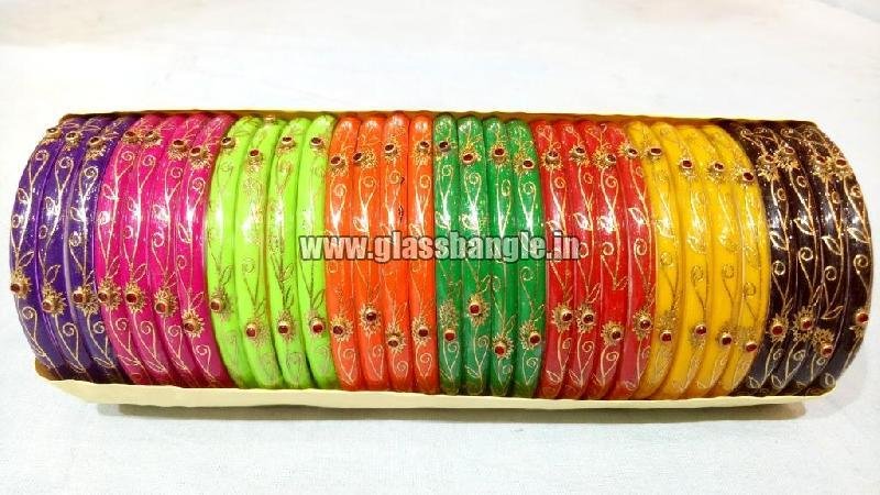 Plain Glass Bangle 12