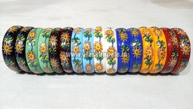 Plain Glass Bangle 19